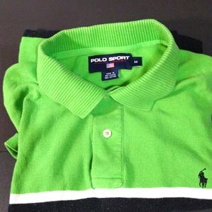 Polo Sport men's medium tan polo classic fit